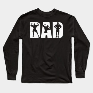 Bodybuilding Dad Long Sleeve T-Shirt